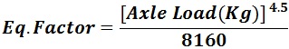 Equivalent Factor Equation