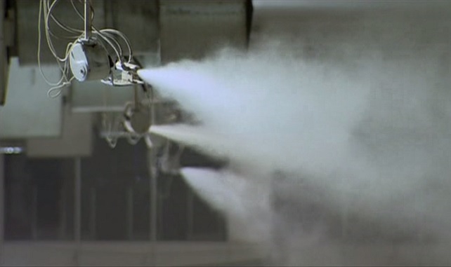 Water being Sprayed for Snow Formation